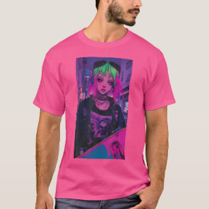 Camiseta Anime Manga Grunge Alt Aestética Egirl Punk