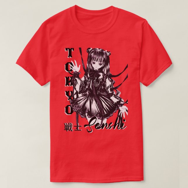 Camiseta Anime Manga Sey Witch Otaku Style Tokyo Gothic Str (Frente do Design)