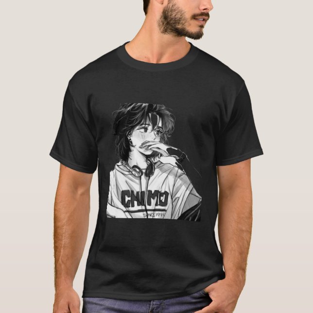 Camiseta anime masculino (Frente)
