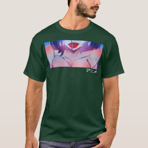 Camiseta Anime Menina de Animação Vê Menina em Caracteres J