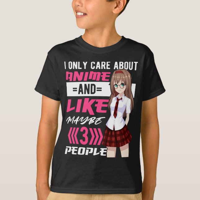 Camiseta Anime Menina Viciada - Manga Otaku Cute (Frente)