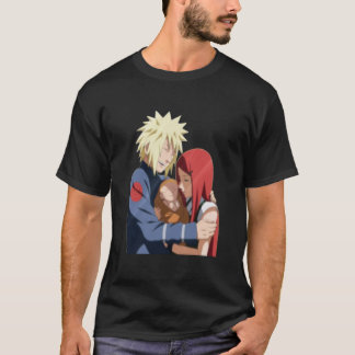 Camiseta anime minato e kushina Classic