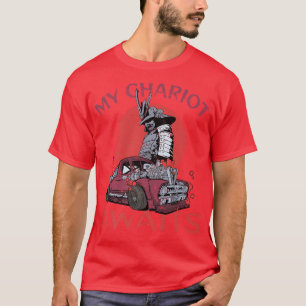Camiseta Anime - Minha Carruagem Aguarda - Samurais - Carro