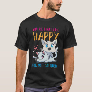 Camiseta Anime Neko Cat