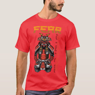 Camiseta Anime Ninjas  Fear Is Not Evil  Samurais  Katanas 
