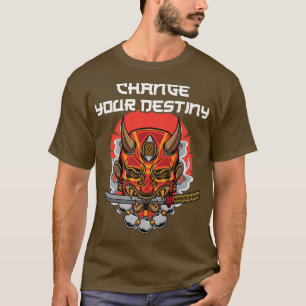 Camiseta Anime Ninjas - Mude seu destino - Samurais - Mães