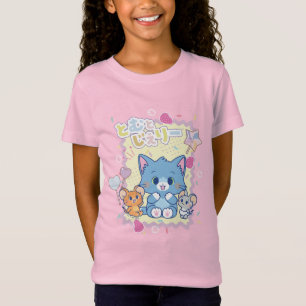 Camiseta Anime o Tom e o Jerry Strawberry