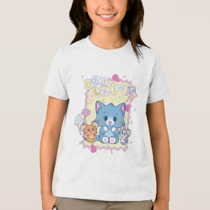 Camiseta Anime o Tom e o Jerry Strawberry