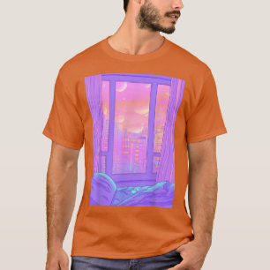 Camiseta Anime Pastel Kawaii Egirl Vaporwave Aestética Japa