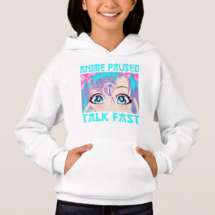 Camiseta Anime Pausado Fala Rápido   