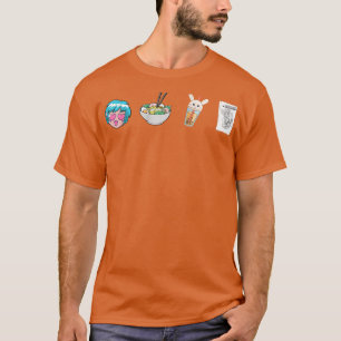 Camiseta Anime Ramen Boba Sketching - Kawaii Anime Lover