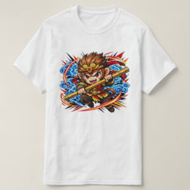 Camiseta Anime Rei Macaco Sun Wukong - Jornada ao Oeste