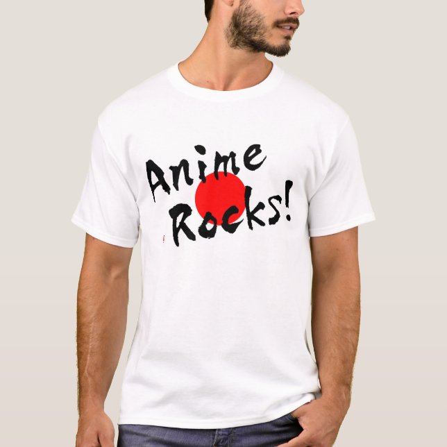 Camiseta Anime Rocks! (Frente)