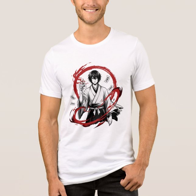 Camiseta Anime Samurai (Frente)