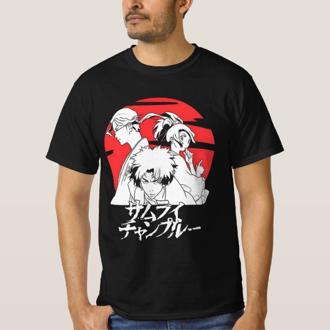 Camiseta Anime Samurai Champloo (Frente)
