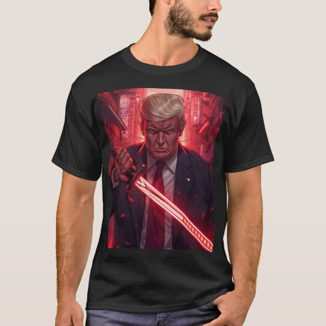 Camiseta Anime Samurai Fusion (Frente)