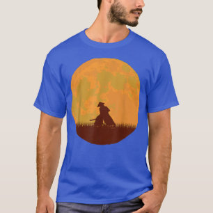 Camiseta Anime Samurai Guerreiro Japonês Moon Otaku Swordma