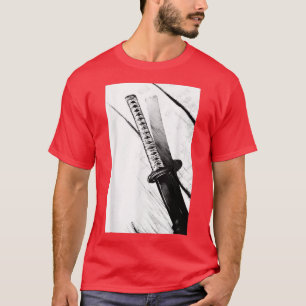 Camiseta Anime Samurai Katana Manga Estética Japonês Otak