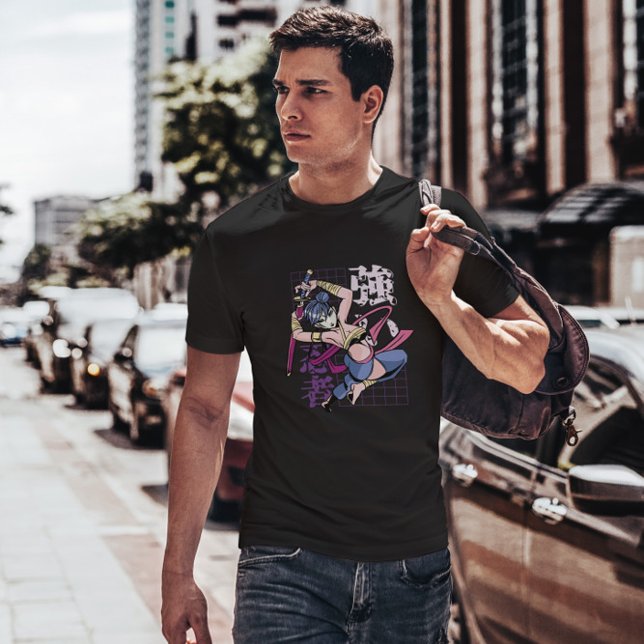 Camiseta Anime Samurai Warrior (Criador carregado)