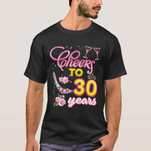 Camiseta Anime-Se A 30 Anos Vinho aniversário de 30 anos D