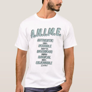 Camiseta Anime Significa Magia Autêntica Notável Ingênic