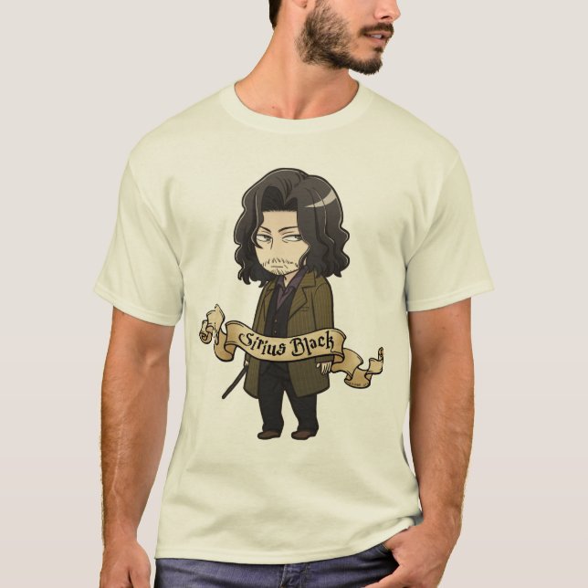 Camiseta Anime Sirius Black (Frente)