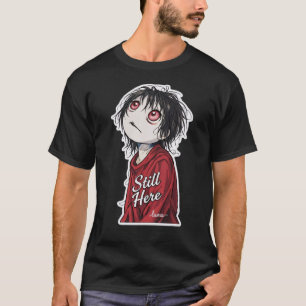 Camiseta Anime Sombrio "Ainda Aqui" Estético Ilustrações Gó