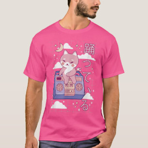 Camiseta Anime Super Fócil Vaporwave Kawaii Fo
