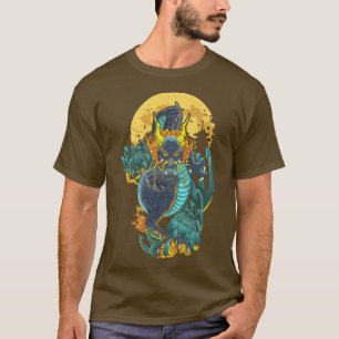 Camiseta Anime tradicional do dragão japonês