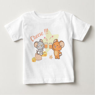 Camiseta Anime Tuffy e Jerry Cheers para Queijo
