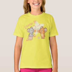 Camiseta Anime Tuffy e Jerry Cheers para Queijo