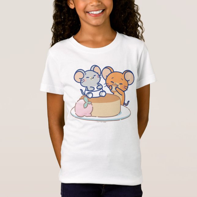 Camiseta Anime Tuffy e Jerry Cheesecake (Frente)