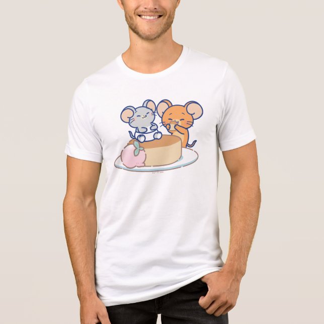 Camiseta Anime Tuffy e Jerry Cheesecake (Frente)