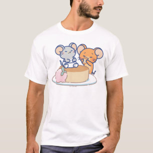Camiseta Anime Tuffy e Jerry Cheesecake
