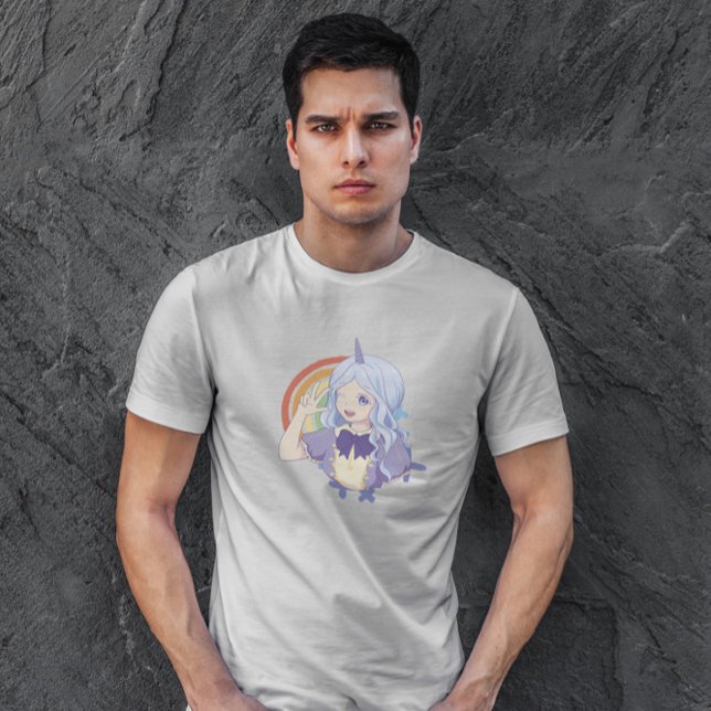 Camiseta Anime Unicorn Girl (Criador carregado)