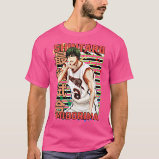 Camiseta Anime Urbano De Basquete De Shintaro Midorima Kuro