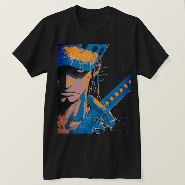 Camiseta Anime Vibes Unleashed – Streetwear Edition (Frente do Design)
