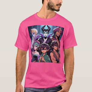 Camiseta Anime Villains