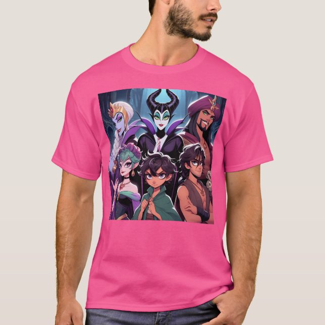 Camiseta Anime Villains (Frente)