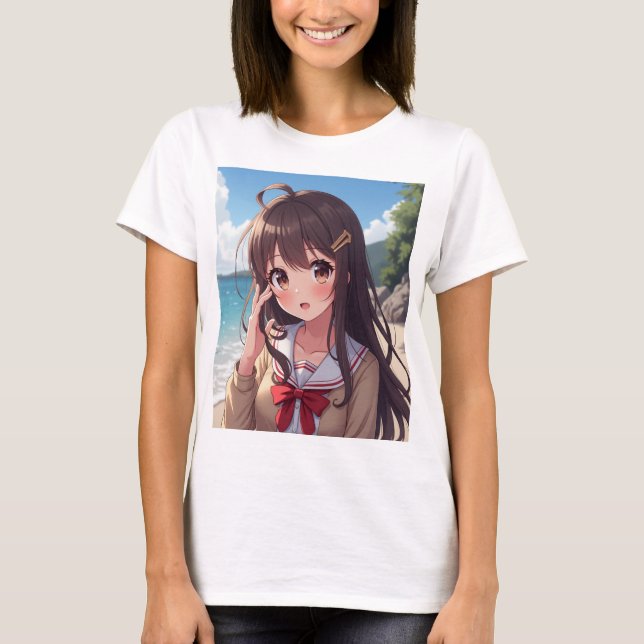 Camiseta Anime waifu (Frente)