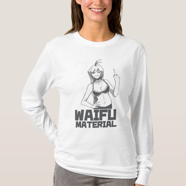 Camiseta Anime Waifu (Frente)