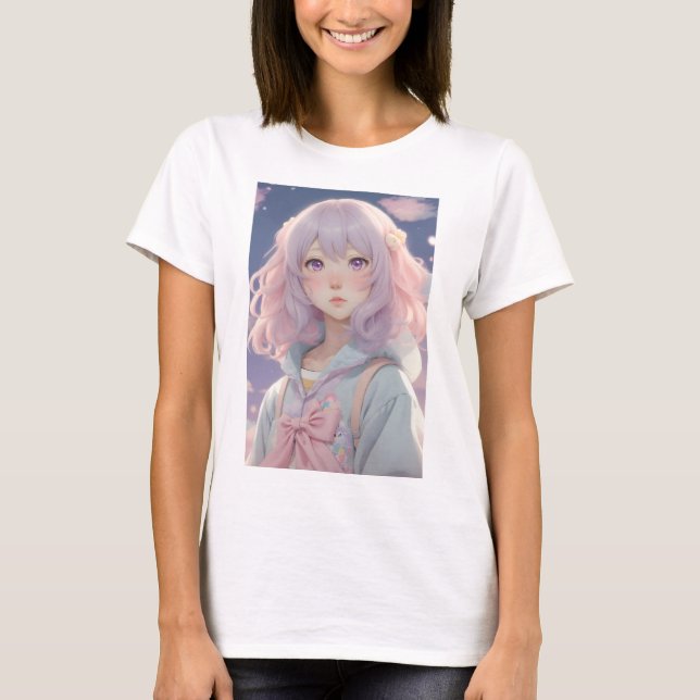 Camiseta Anime waifu (Frente)
