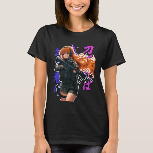 Camiseta Anime Waifu Graphic (Frente)