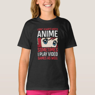 Camiseta Anime Waifu Rapariga Videos games Jogando Quo