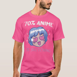 Camiseta Animes Do Japão E Raparigas Adolescentes Desenhand