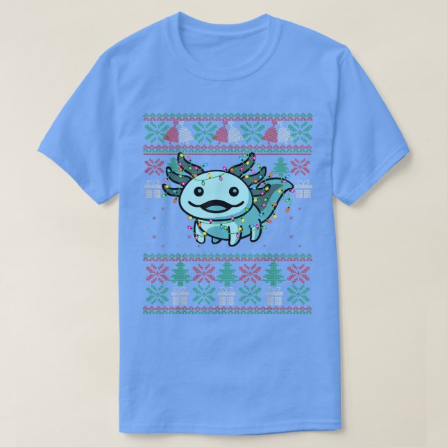 Camiseta Animes Feios De Natal Doces Engraçados Pornozelos (Frente do Design)