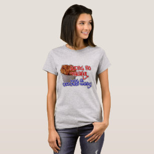 Camiseta Anit NoThang mas uma galinha Wang