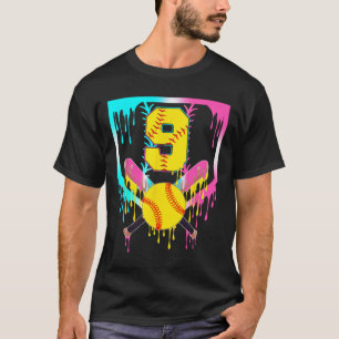 Camiseta Aniv 9 anos Softll Home Plate Drip Sorvete 9 Anos 