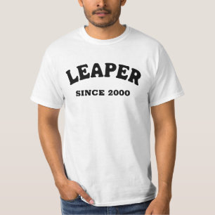 CAMISETA ANIVERSARIANTES DO ANO BISSEXTO PERSONALIZÁVEL SAL