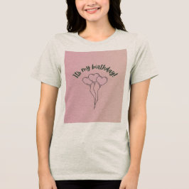 Camiseta aniversário